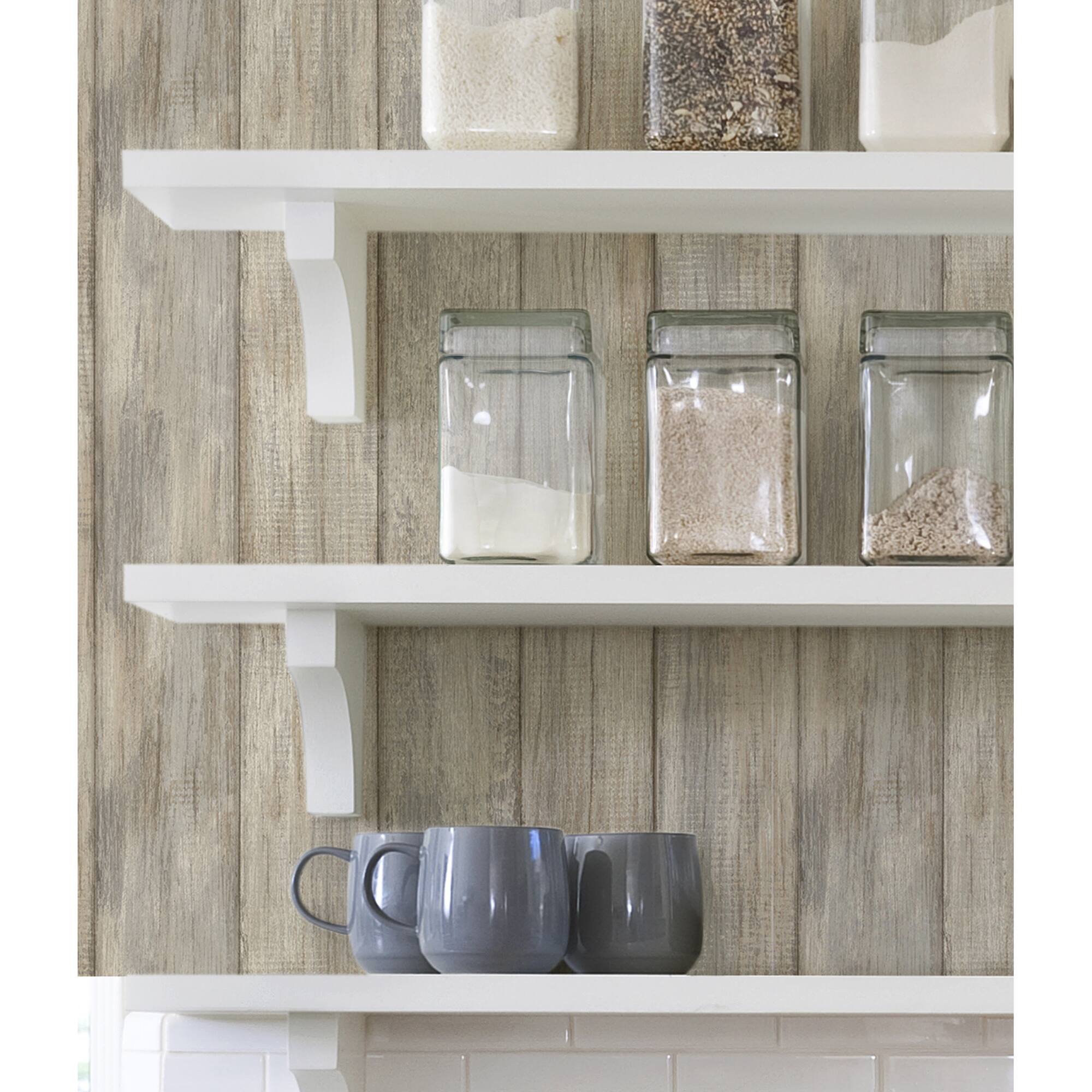 InHome Kennebunkport Plank Peel & Stick Wallpaper